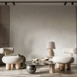 Nuno Table Lamp Ivory By Geo Contemporary - Lifestyle View1