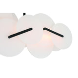 Nuvola LED Linear Suspension Black By Eurofase Detailed View