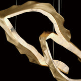 Nuvola Linear LED Chandelier Medium By Lib And Co - Detailed View1