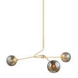Nyla Chandelier - Aged Brass