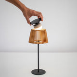 Okinawa Solar Table Lamp - adjusting the modular height