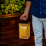 Okinawa Solar Lantern - carried by its handle
