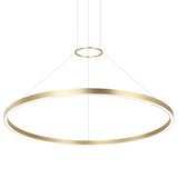 O Hara Suspension Large Brushed Gold By Matteo
