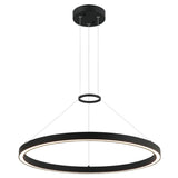 O Hara Suspension Small Matte Black By Matteo- Front View
