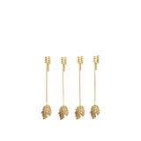 Oak Leaf Christmas Tree Candle Holders by Ferm Living