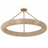 Oakley Convertible Ring Ceiling Light Medium By Crystorama - Down View