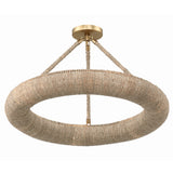 Oakley Convertible Ring Ceiling Light Small By Crystorama - Down View