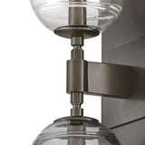 Oberon Wall Sconce Black Oxide By Frederic Ramond Detailed View