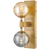Oberon Wall Sconce Heritage Brass By Frederic Ramond