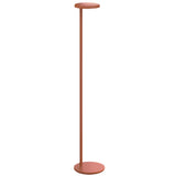 Oblique Floor Lamp USB Mobile Charger Matt Rust By Flos