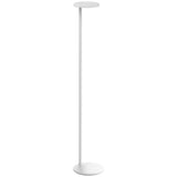 Oblique Floor Lamp USB Mobile Charger Matt White By Flos