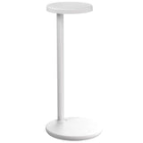 Oblique Table Lamp Oblique QI Matt White By Flos