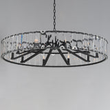 Odeon Chandelier Black by Maxim Lighting