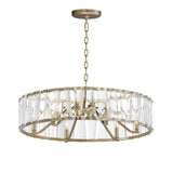 Odeon Chandelier Golden Silver by Maxim Lighting
