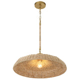 Odessa 1 Light Pendant By Crystorama-Down View