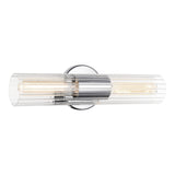 Odette Wall Sconce 16 Inch Chrome
