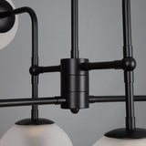 Oklahoma 8 Light Chandelier Matte Black