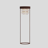 Ola STL2 Floor Lamp By Masiero, Finish: Matt Bronze Frame Warm Pendants, , | Casa Di Luce Lighting