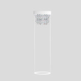 Ola STL2 Floor Lamp By Masiero, Finish: Matt White Frame Cold Pendants, , | Casa Di Luce Lighting