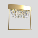 Ola TL2 Table Lamp By Masiero, Finish: Burnished Frame Amber Pendants, , | Casa Di Luce Lighting