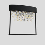 Ola TL2 Table Lamp By Masiero, Finish: Matt Black Frame Smoky Pendants, , | Casa Di Luce Lightin