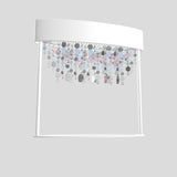 Ola TL2 Table Lamp By Masiero, Finish: Matt White Frame Cold Pendants, , | Casa Di Luce Lighting