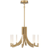Olette Chandelier 8 Lights Gold By Eurofase