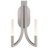 Olette Wall Sconce Nickel By Eurofase