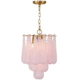 Ollie 4 Light Pendant Blush By Crystorama - With Light