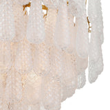 Ollie Chandelier 21 Lights Clear By Crystorama - Down View