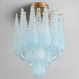 Ollie Semi Flush Blue By Crystorama - Lifestyle View