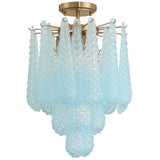 Ollie Semi Flush Blue By Crystorama