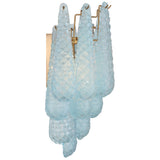 Ollie Wall Sconce Blue By Crystorama - Side View