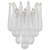 Ollie Wall Sconce Clear By Crystorama - Front View