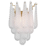 Ollie Wall Sconce Clear By Crystorama - With Light
