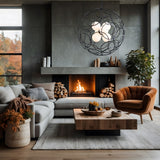 Olympus Orb Pendant lifestyle view by Hubbardton Forge