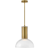 Ombra Pendant Lacquered Brass By Hinkley