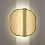 Omma Wall Sconce By LZF, Finish: Gold Metal, Color Natural White