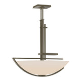 Ondrian Pendant in Soft Gold, Opal Glass by Hubbardton Forge