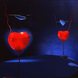 One From the Heart Table Lamp By Ingo Maurer - Lifestyle View3