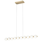 Oni Linear Chandelier By Matteo