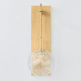 Onteora Wall Sconce Aged Brass By Hudson Valley - Front View