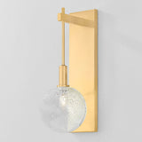 Onteora Wall Sconce Aged Brass By Hudson Valley - Side View