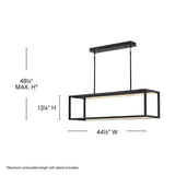 Onyx Medium LED Linear Suspension