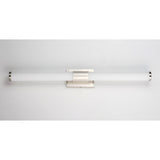 Optic Bath Vanity Light Satin Nickel by Maxim Lighting