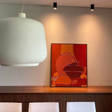 Opus Pendant Light By Geo Contemporary, Color: White