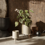 Orb Watering Can Black By Ferm Living - Lifestyle View1