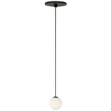Orbet Pendant Light Nightshade Black By Visual Comfort Modern