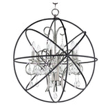 Orbit Pendant Anthracite / Polished Nickel by Maxim Lighting