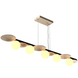 Organic Cappuccino Large Luna Linear Pendant by Accord